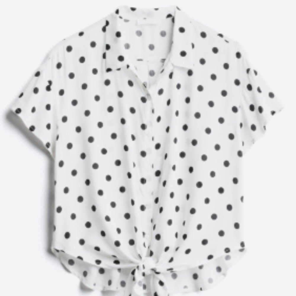 Machelle Tie Front Top